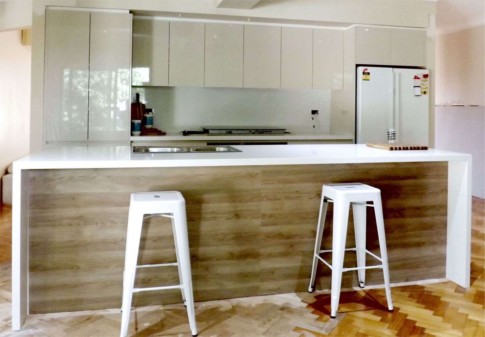 Gally kitchen in Minto Sydney